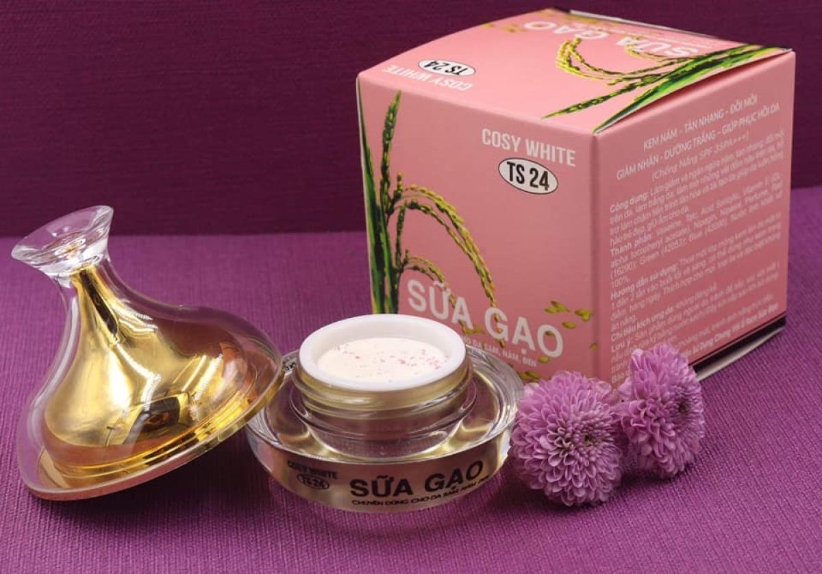 [HCM]Kem nám tàn nhang đồi mồi sữa gạo COSY WHITE chuyên dành cho da đen sạm lỗ chân lông to (18g)