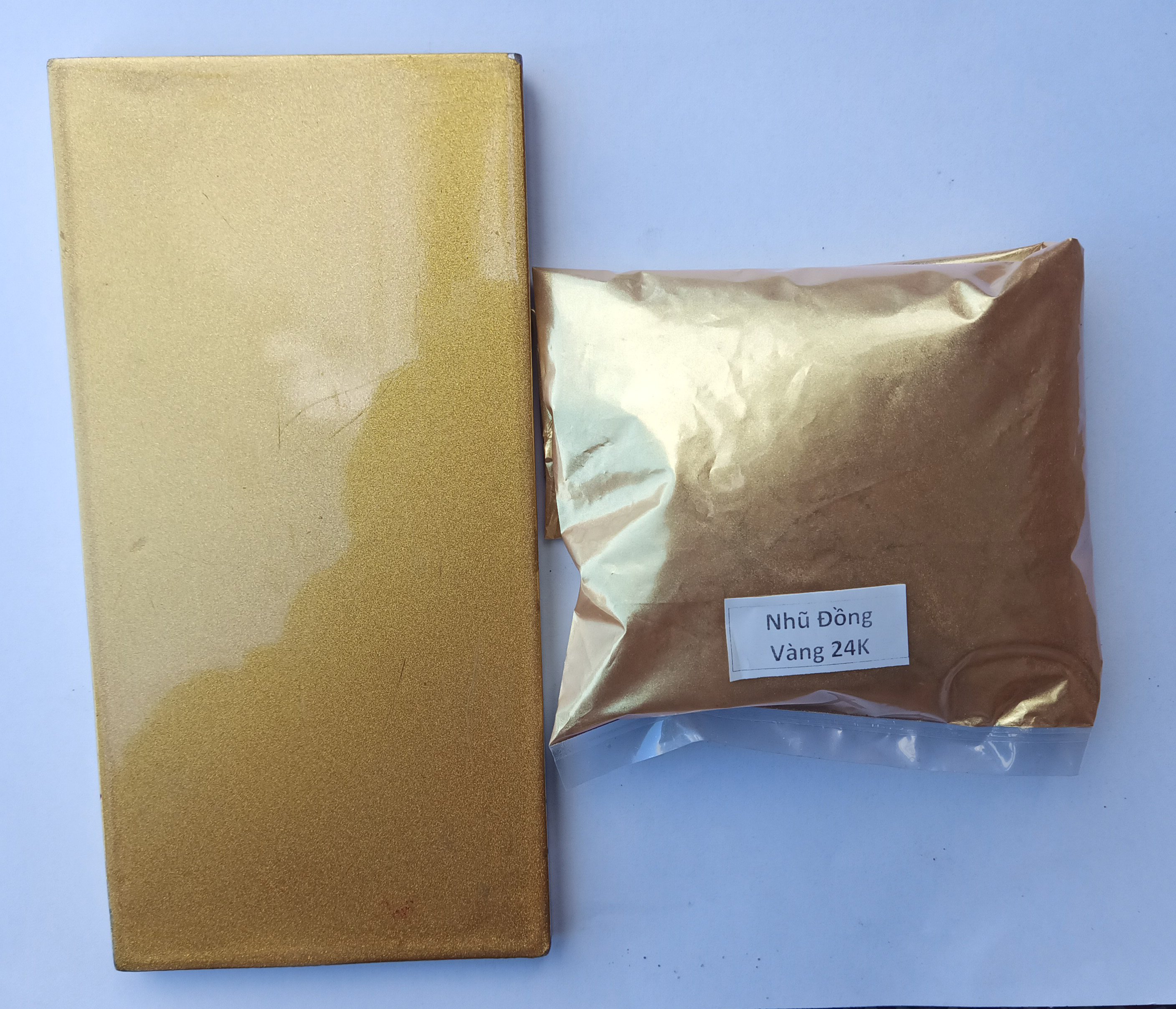 Nhũ vàng 24k 100gr