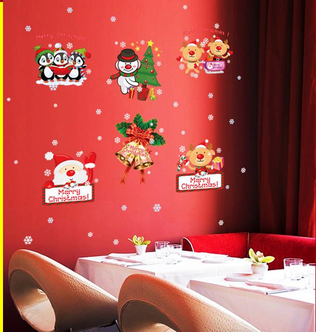 [HCM]Decal Trang Trí 6 Khung Ảnh NOEL