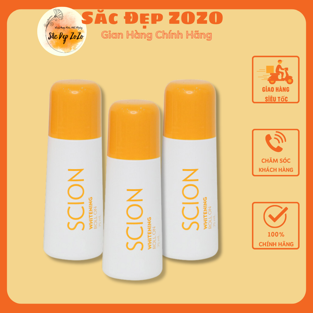 Chuẩn auth - Lăn khử mùi Nam Nữ Scion Nuskin