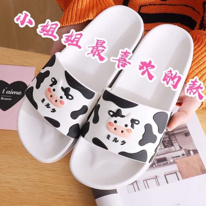Dép bò sữa dễ thương