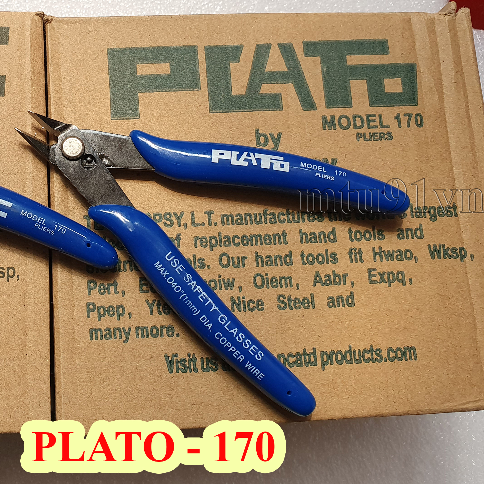 Kìm Cắt Chân Linh Kiện PLATO 170 / PCAFC 170