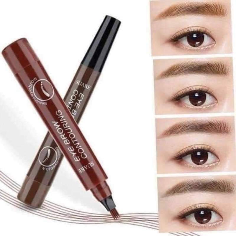 Bút chì kẻ mày phẩy sợi 4D Suake