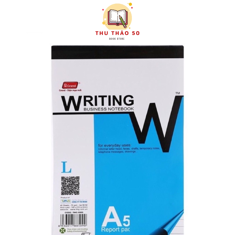 Vở xé sổ xé a5 pgrand 40 tờ.