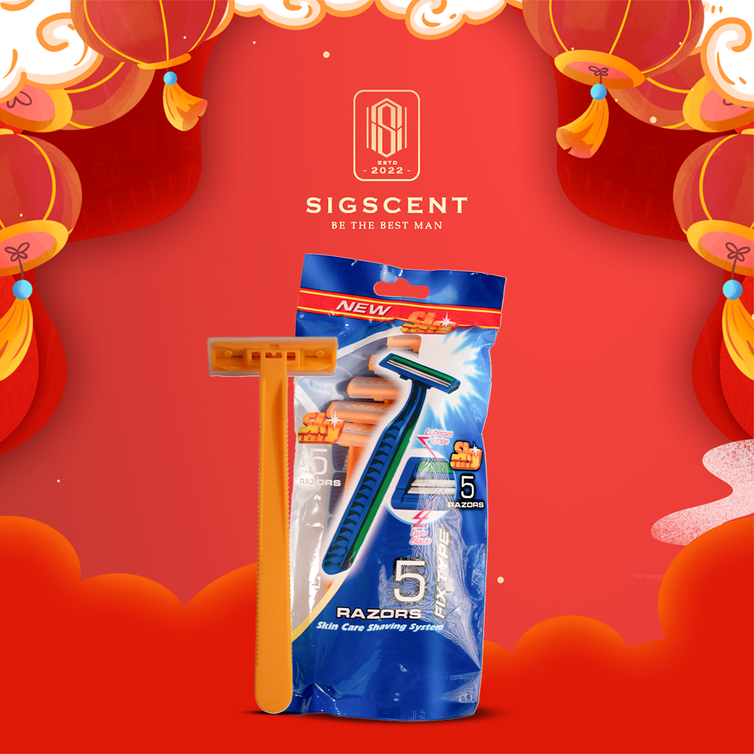 Dao cạo râu nam 2 lưỡi Razor dùng 1 lần