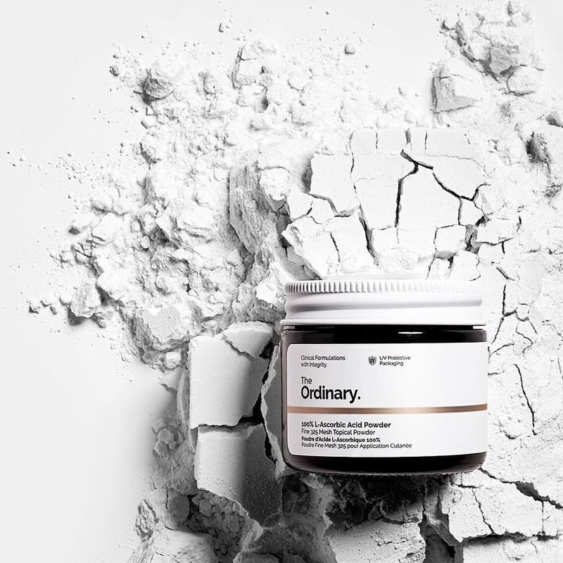 The Ordinary. 100% L-Ascorbic Acid Powder Bột Vitamin C Làm Sáng Da Mờ Thâm Đều Màu Da Tăng Hiệu Quả Kem Chống Nắng Whitening Skin Care