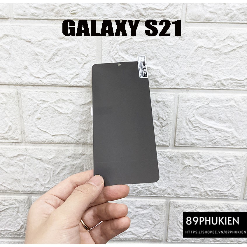 Miếng dán dẻo TPU chống nhìn trộm Samsung Galaxy S21