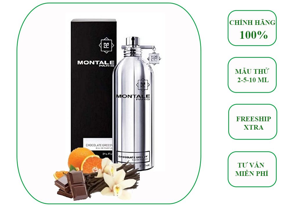 [Chiết 2,5,10ml] Nước hoa Montale Chocolate Greedy