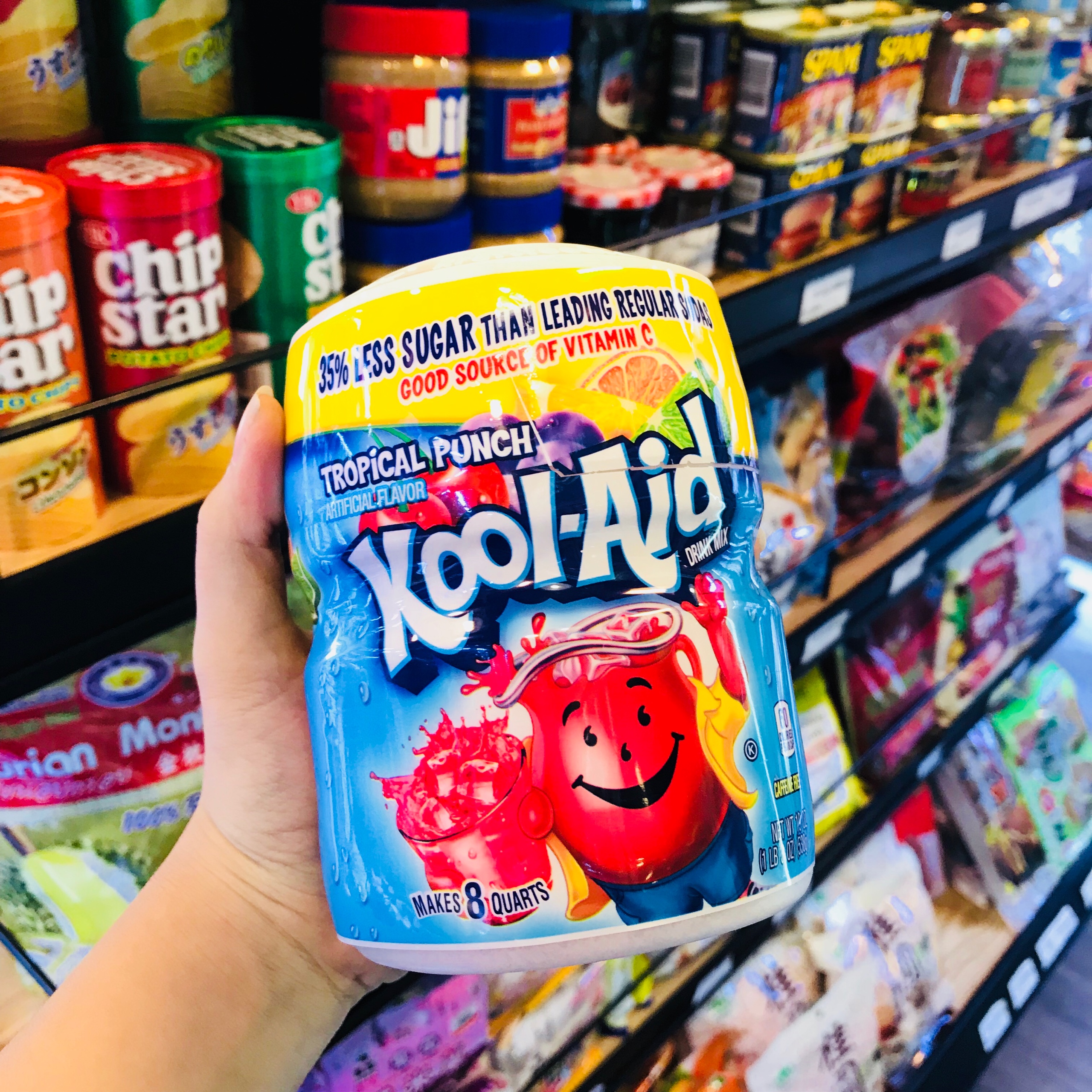 [HCM]Bột Pha Nước Kool-aid Nho - 538g