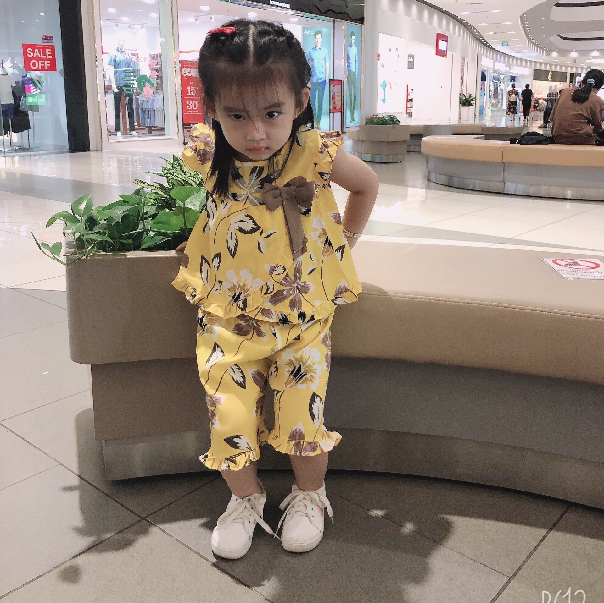 Đồ Bộ Lụa Thắt Nơ Bé Gái BabyBean (8kg-30kg)