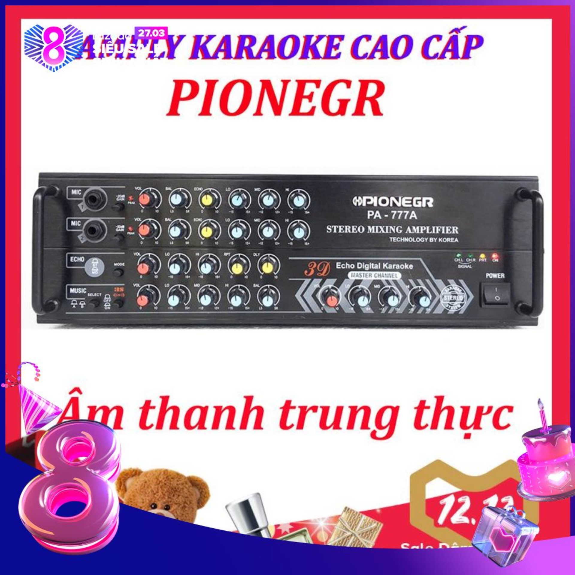 >> BÁO GIÁ AMPLY USB BLUETOOTH KARAOKE NGHE NHẠC CALI.D | Shopee Lazada Sendo Tiki mới nhất 30 Ampli karaoke Amply karaoke nghe nhạc gia đình PIONEGR 777A karaoke cực hay tặng usb bluetooth