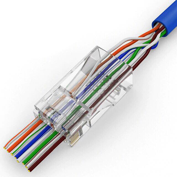 Hạt mạng RJ45 xuyên thấu