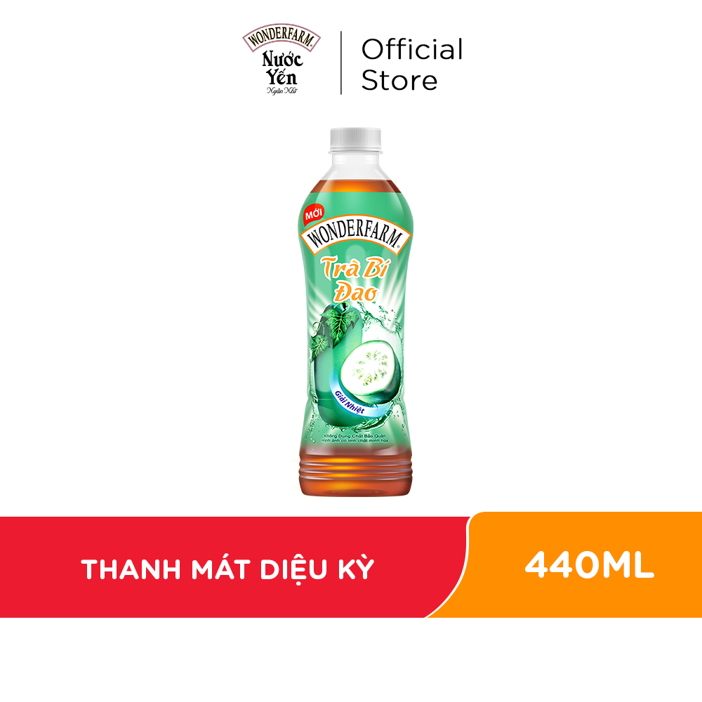 [Duy nhất 25.02 - 28.02]  [Giao hàng Hồ Chí Minh] 1 Thùng - Trà Bí Đao WONDERFARM 440ml