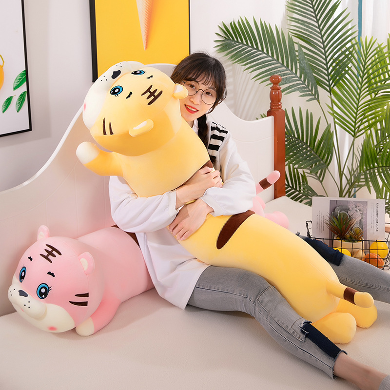 GỐI ÔM HÌNH CON HỔ CHO BÉ VẢI 4 CHIỀU LÔNG MỊN CAO CẤP