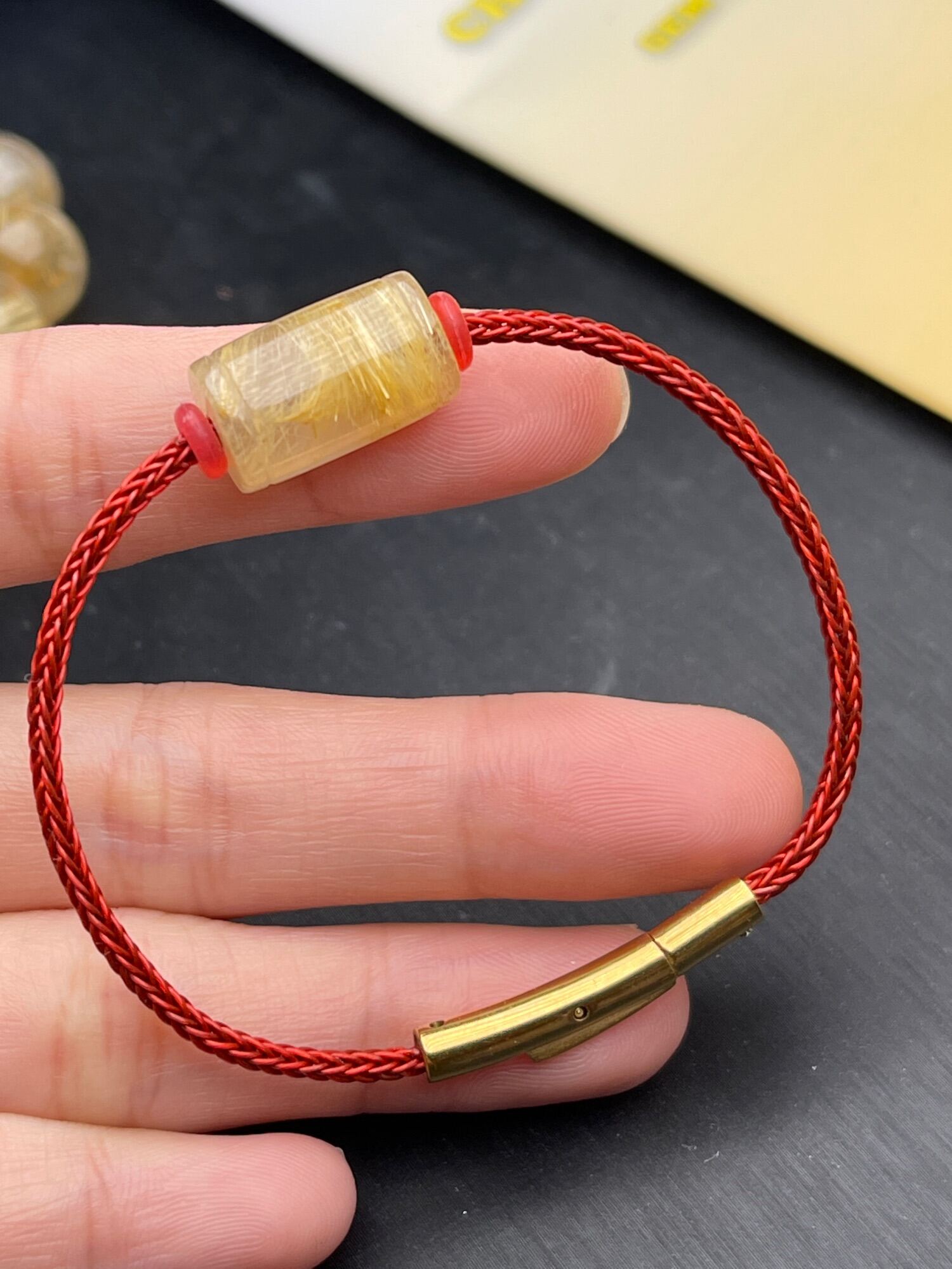 [FreeshipMAX] Combo vòng tay lu ngọc và tóc vàng