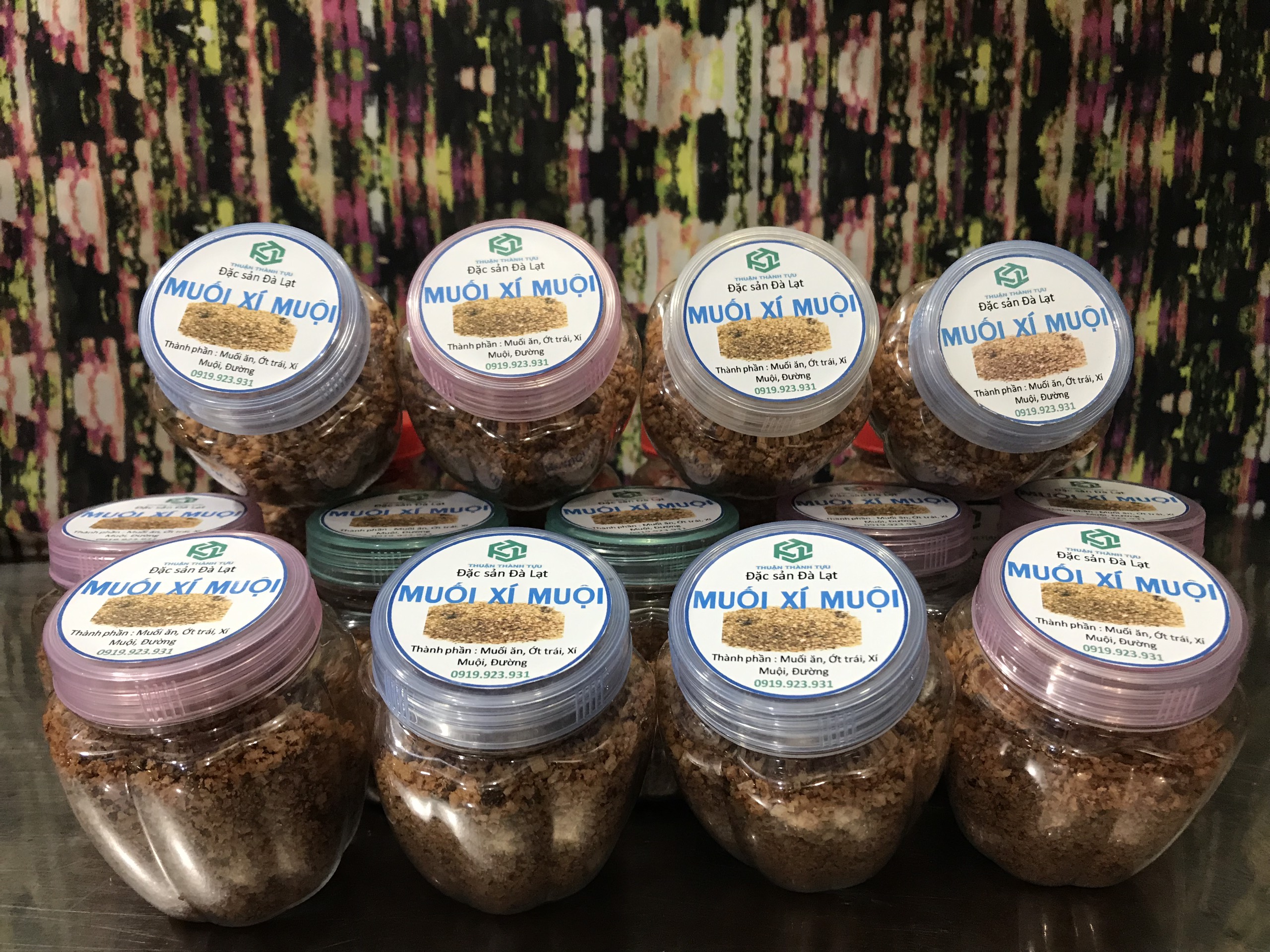 MUỐI XÍ MUỘI đặc sản Đà Lạt hủ 100gram 30.000đ