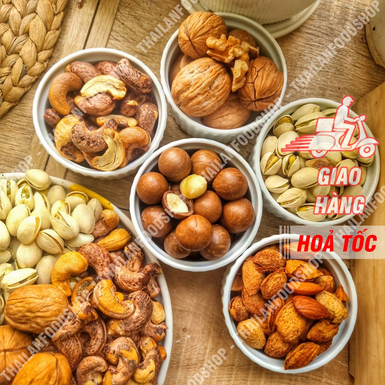 Hạt Dinh Dưỡng Mix 5 Vị Lon-450gram