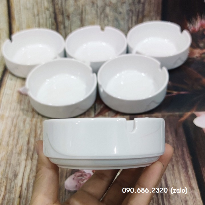 gạt tàn thuốc - gạt tàn thuốc sứ Minh Long