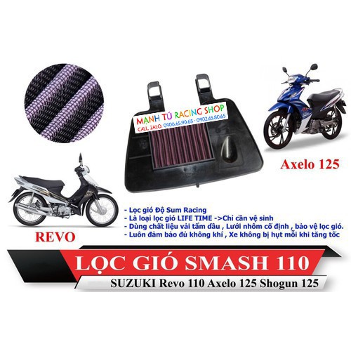 Lọc gió độ axelo - axe2403