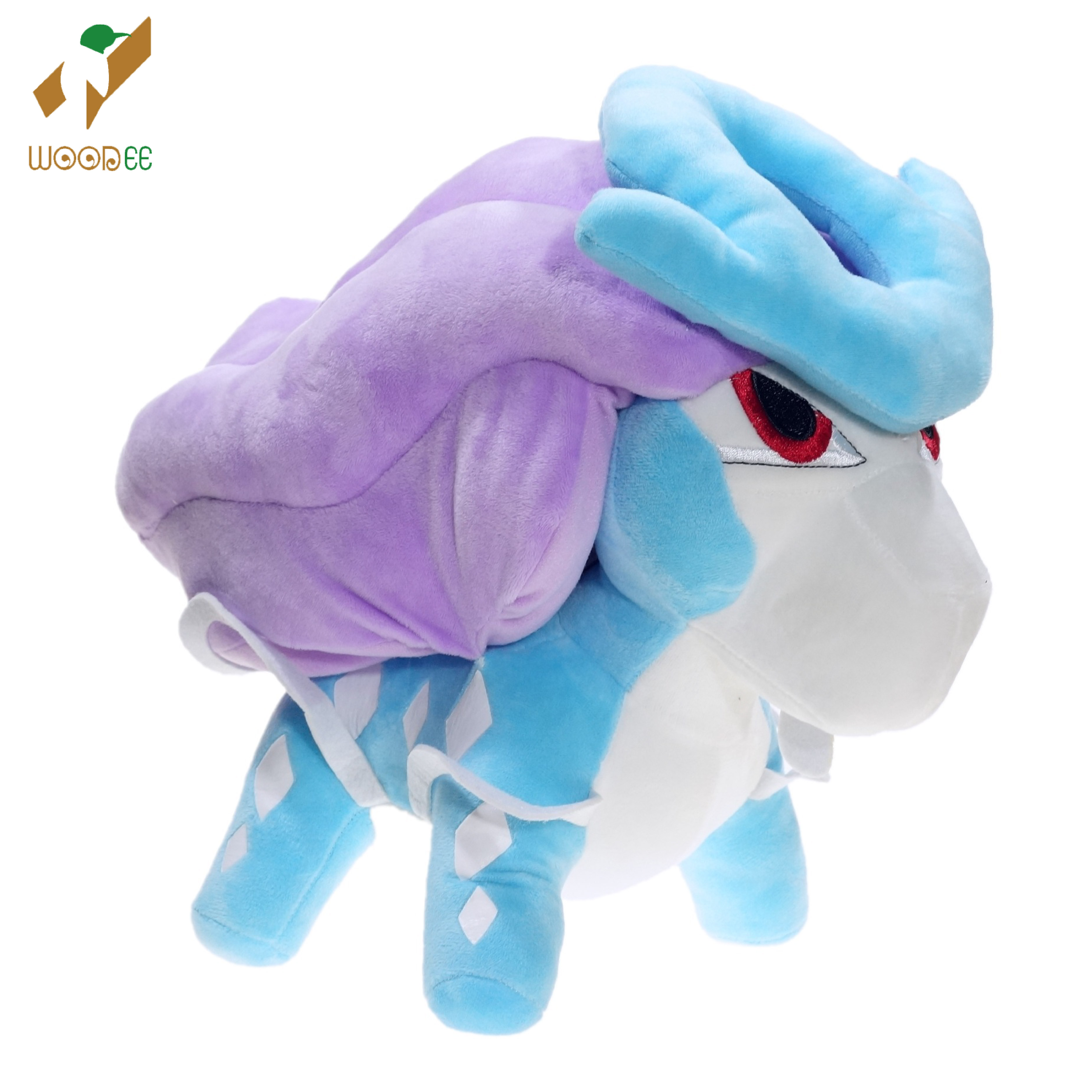 Gấu bông bộ 3 pokemon Huyền thoại Suicune, Entei và Raikou 20cm