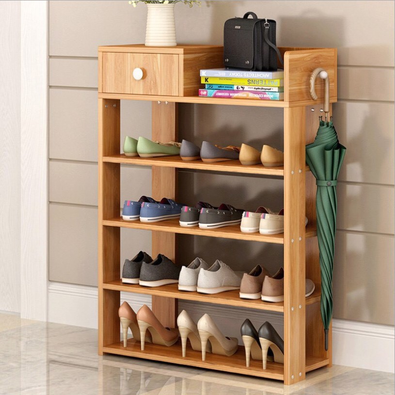 Kệ để giày dép 5 tầng bằng gỗ MDF