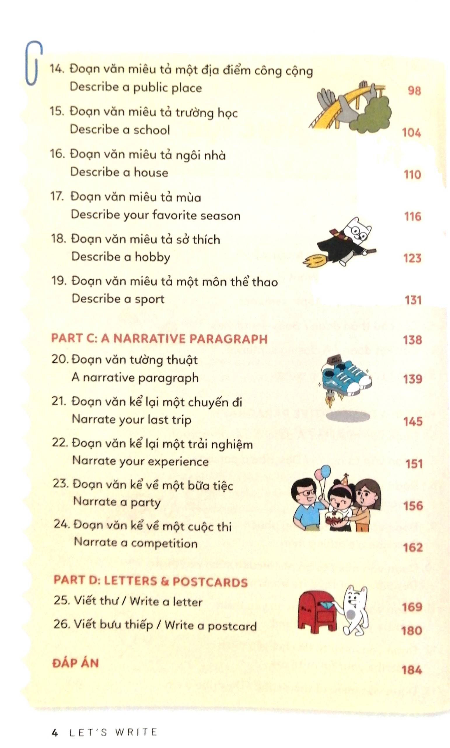 Sách Alphabooks - Let’s Write! 01 - Viết Đoạn Không Khó