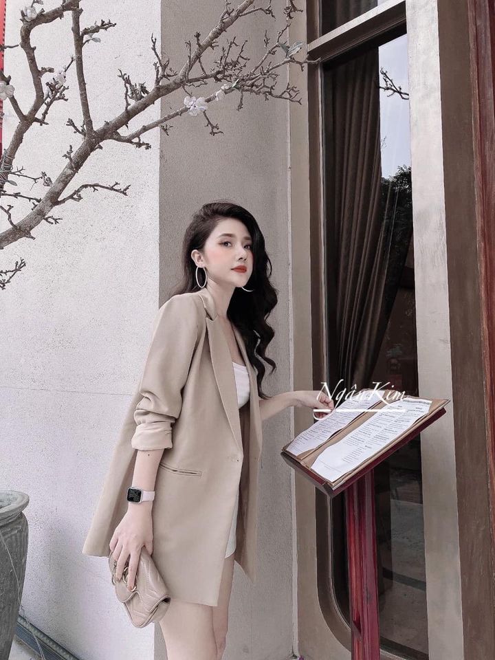 Áo Vest nữ, áo khoác Blazer 2 lớp Form Hàn Quốc, 4 cúc mẫu mới | Shopee  Việt Nam