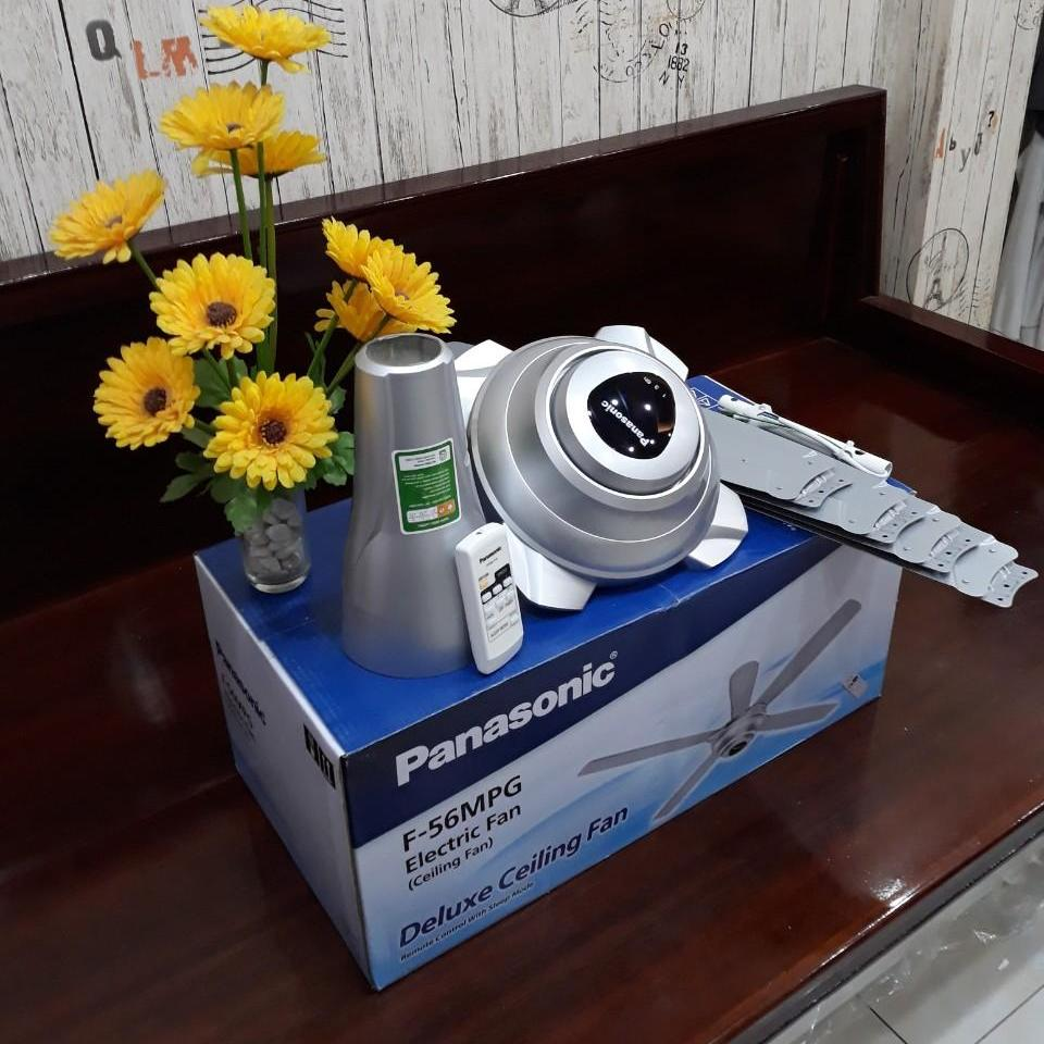 Quạt trần Panasonic 4 Cánh F-56MPG-S (Màu Bạc)
