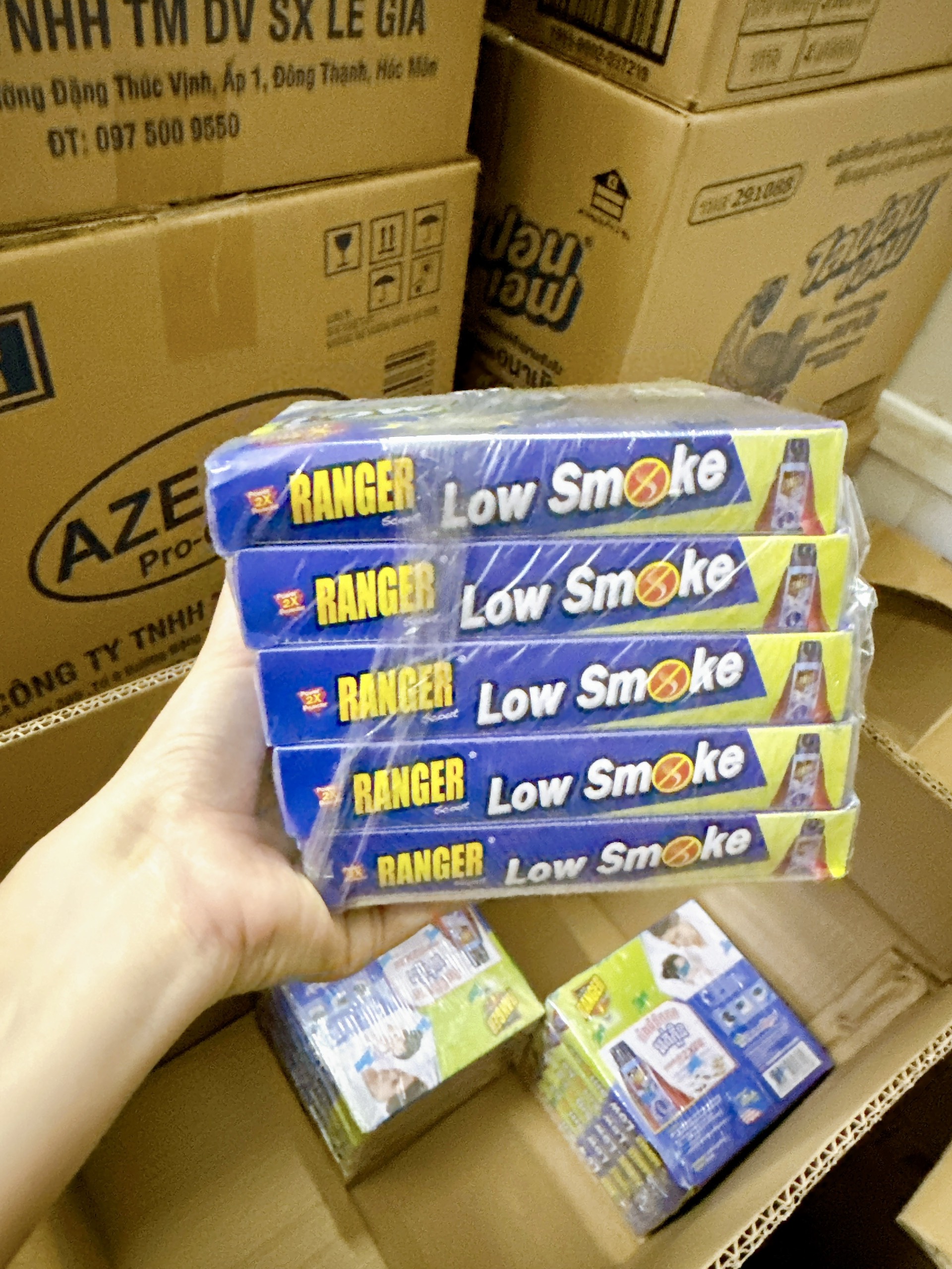 Nhang muỗi khoanh THÁI LAN Ranger Low Smoke (10 khoanh/hộp)