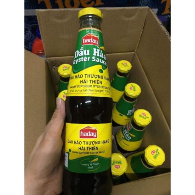 Dầu hào thượng hạng Hải Thiên 700gr - Haday -