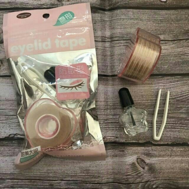 [FLASH SALE] Cuộn 300 cặp kích mí ren kèm keo dán mềm mại dễ sữ dụng miếng dán trong suốt và nhỏ vừa rất tự nhiên