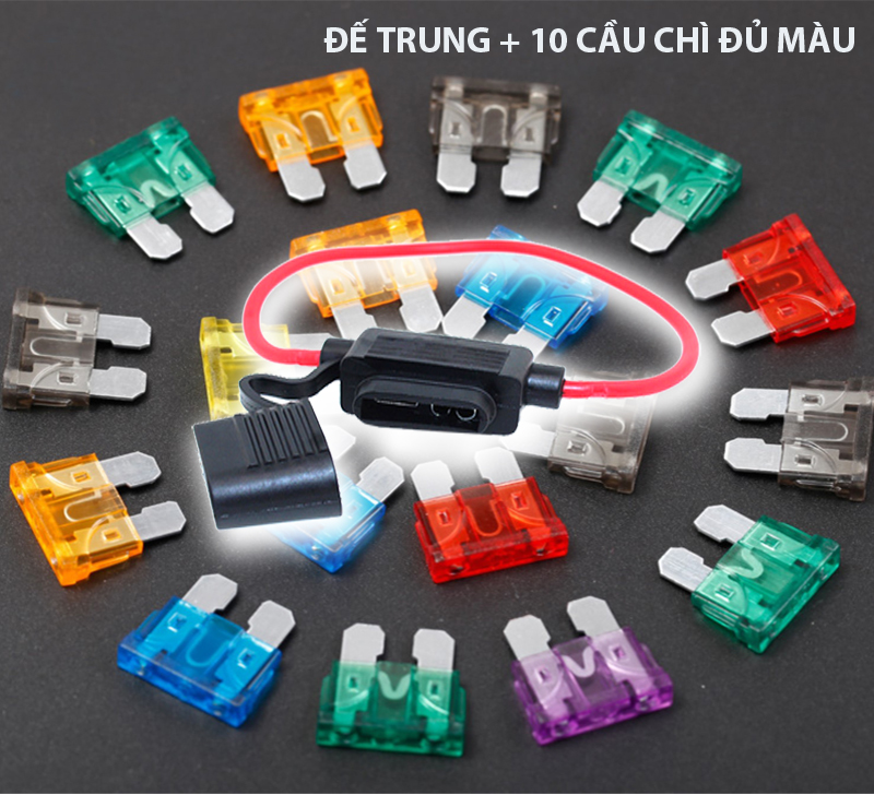 Đế cầu chì nhỏ – cầu chì trung chống nước