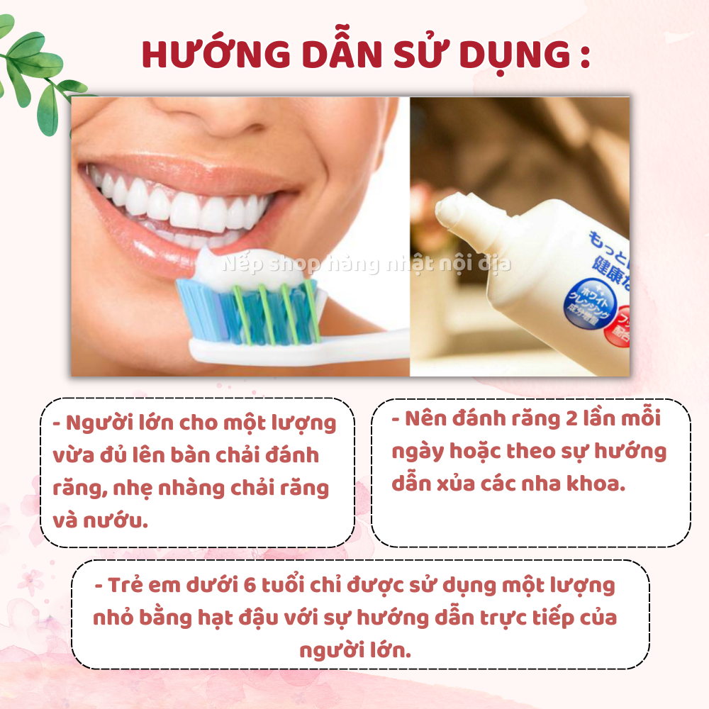 KEM ĐÁNH RĂNG LÀM TRẮNG RĂNG WHITE & WHITE