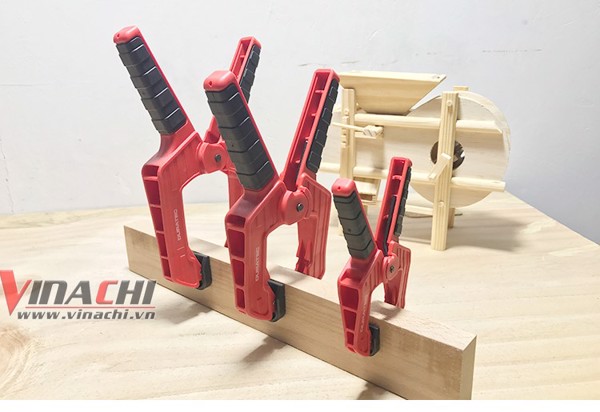 Kẹp Nhanh Chữ A Đen Đỏ Duratec 826