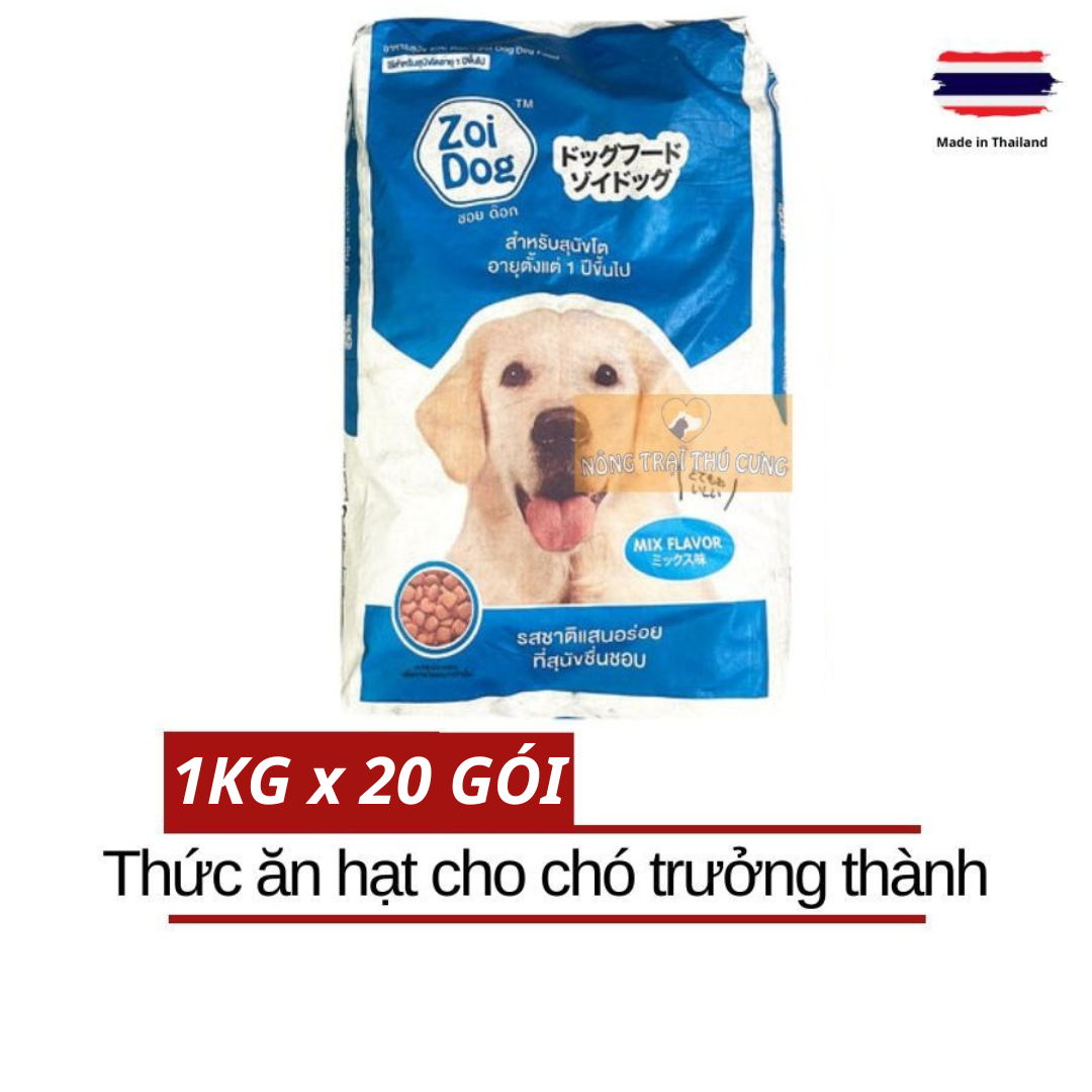 Thức ăn hạt zoi dog cho chó trưởng thành -