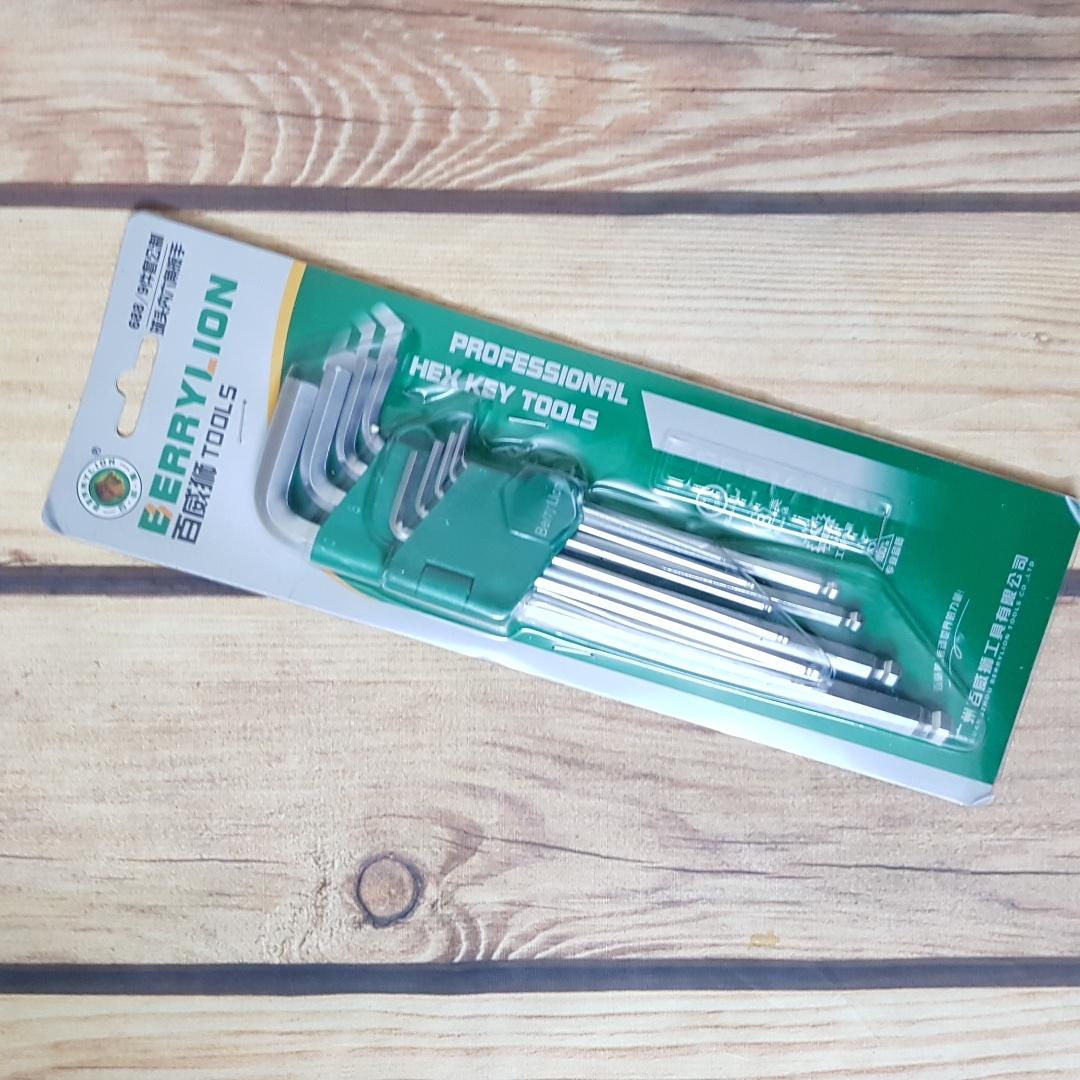 Bộ vít lục giác,bộ lục giác  9 cây