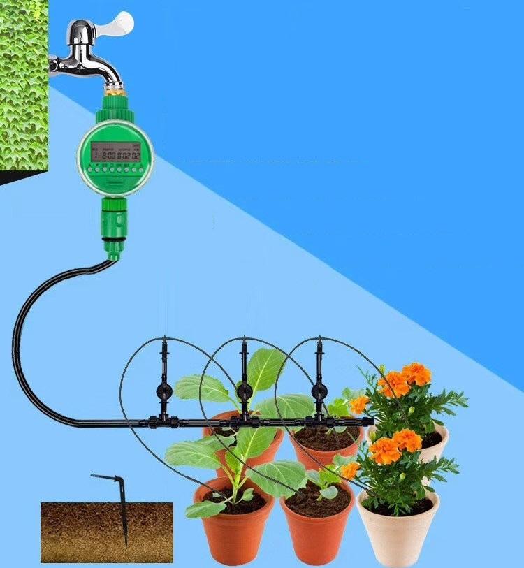 Đồng Hồ Hẹn Giờ Tưới Nước Cho Cây