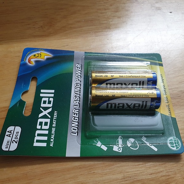 Pin AA  Maxell alkaline vỉ 2 viên