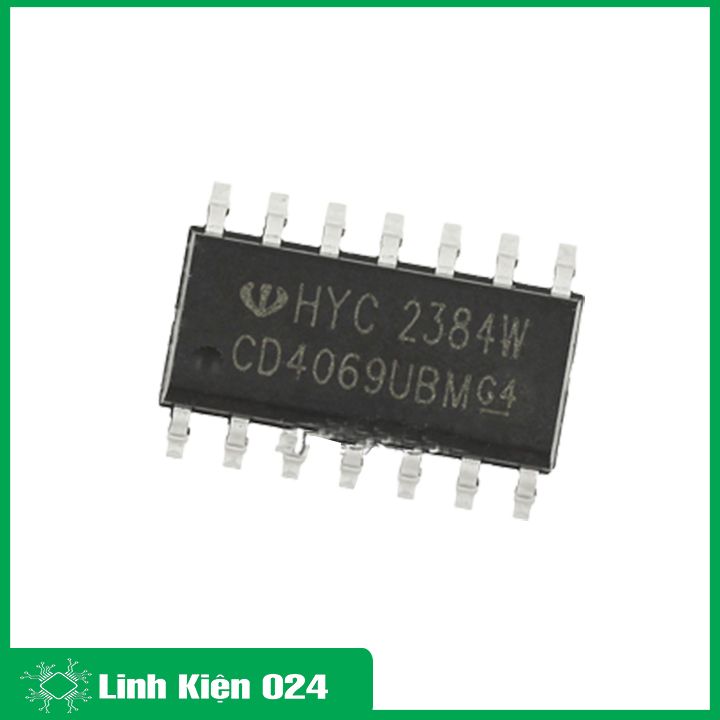 IC CD4069BE DIP14 / SOP14 tiêu thụ điện năng thấp