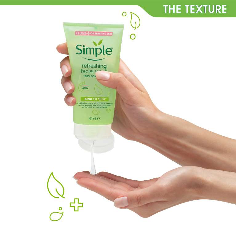 Sữa Rửa Mặt Dạng Gel Simple 150ML