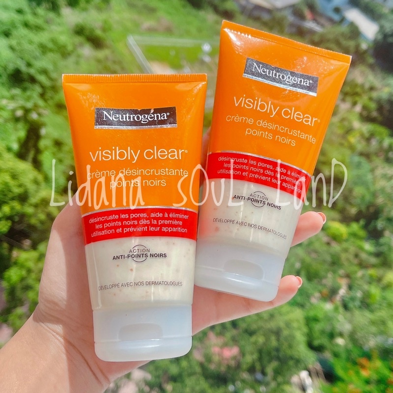 Chia sẻ: Sữa rửa mặt dạng kem hạt giảm m.ụn Neutrogena Visibly Clear của Pháp