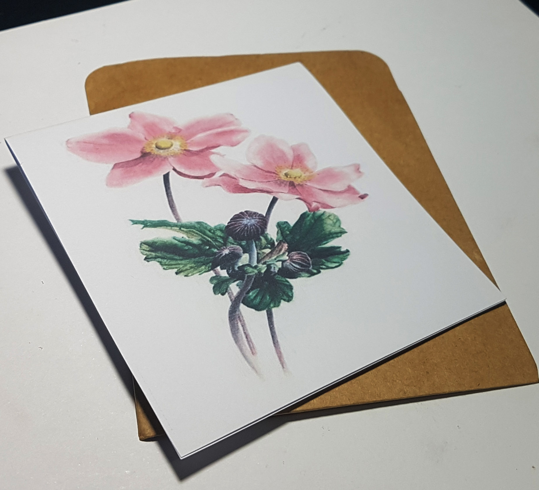 [HCM]Thiệp phong cách Vintage card quà cám ơn chúc mừng sinh nhật và giử tặng người thân yêu.HOA045