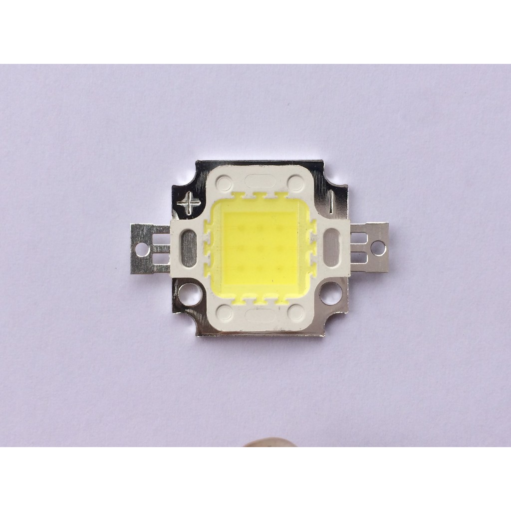 Đèn led 9-12v 10w ánh sáng trắng. Chế đèn pin