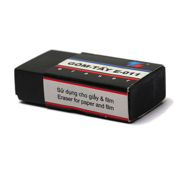 Gôm Đen E-011 Thiên Long Chính Hãng