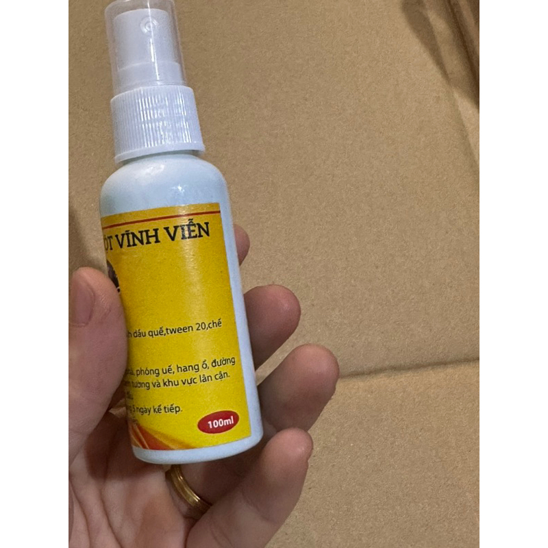 Xịt đuổi chuột vĩnh viễn 100ml - Xịt chuột