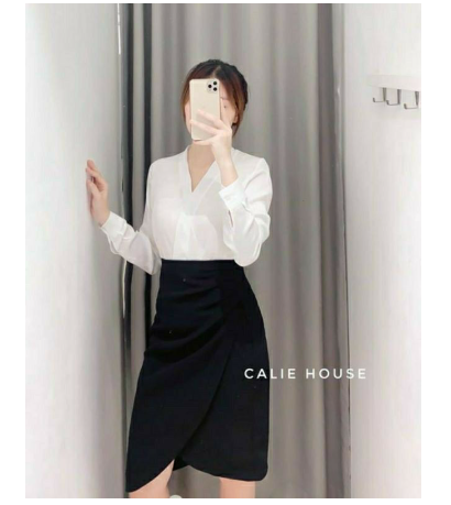 chân váy công sở lưng cao,chân váy bút chì