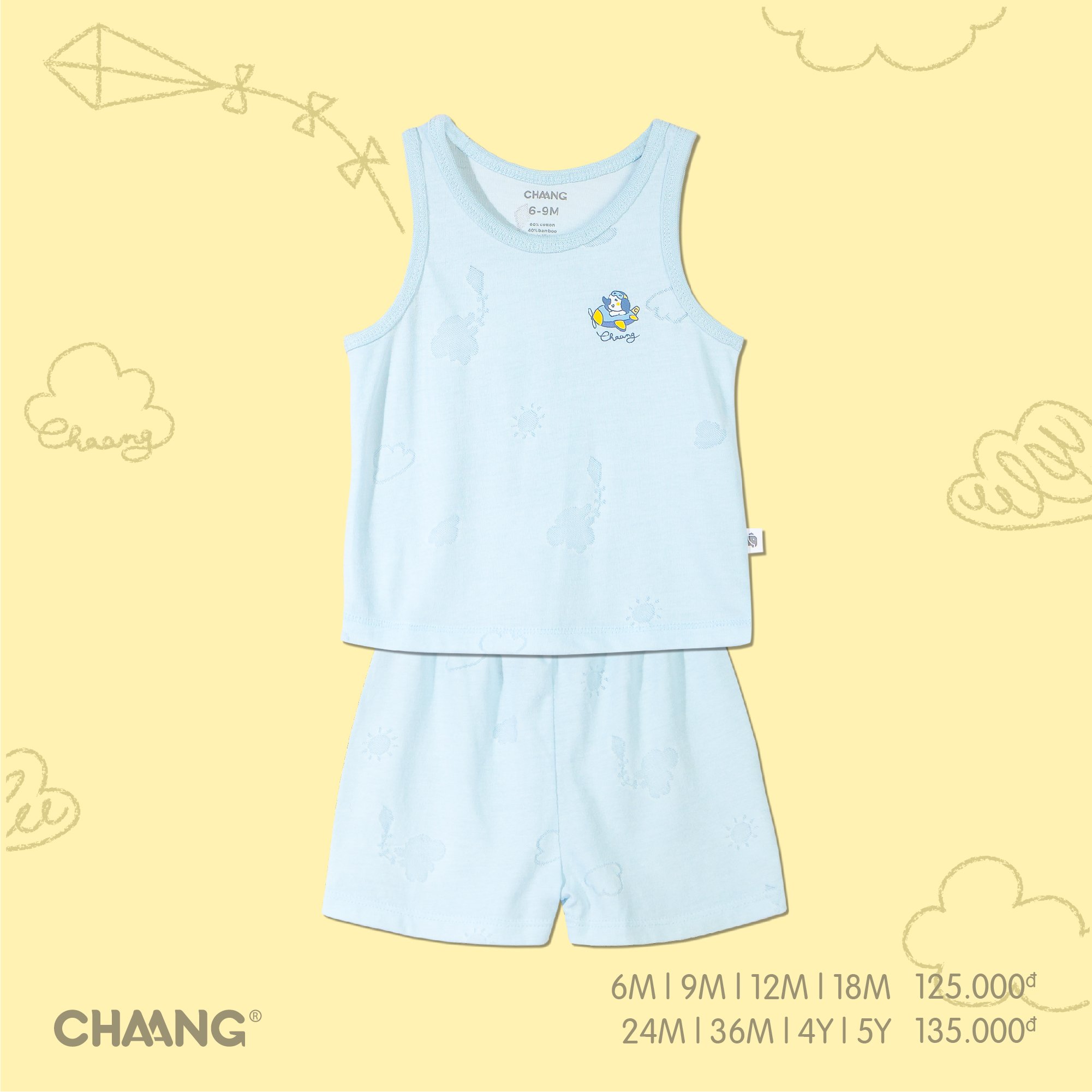 [CHAANG] BỘ BA LỖ XUÂN HÈ CHO BÉ