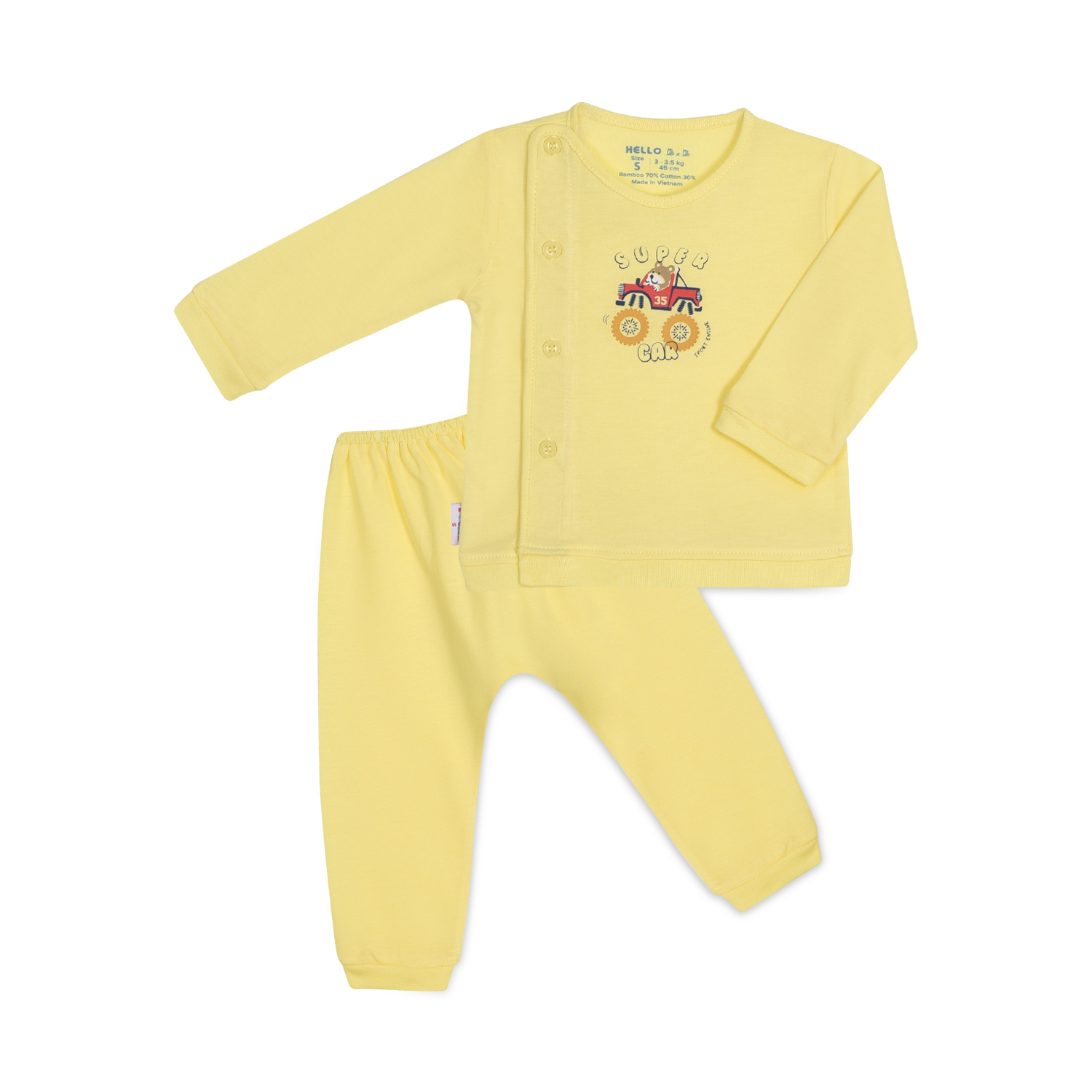 BỘ SƠ SINH BÁC SĨ BO TAY DÀI 1328- HELLO BB