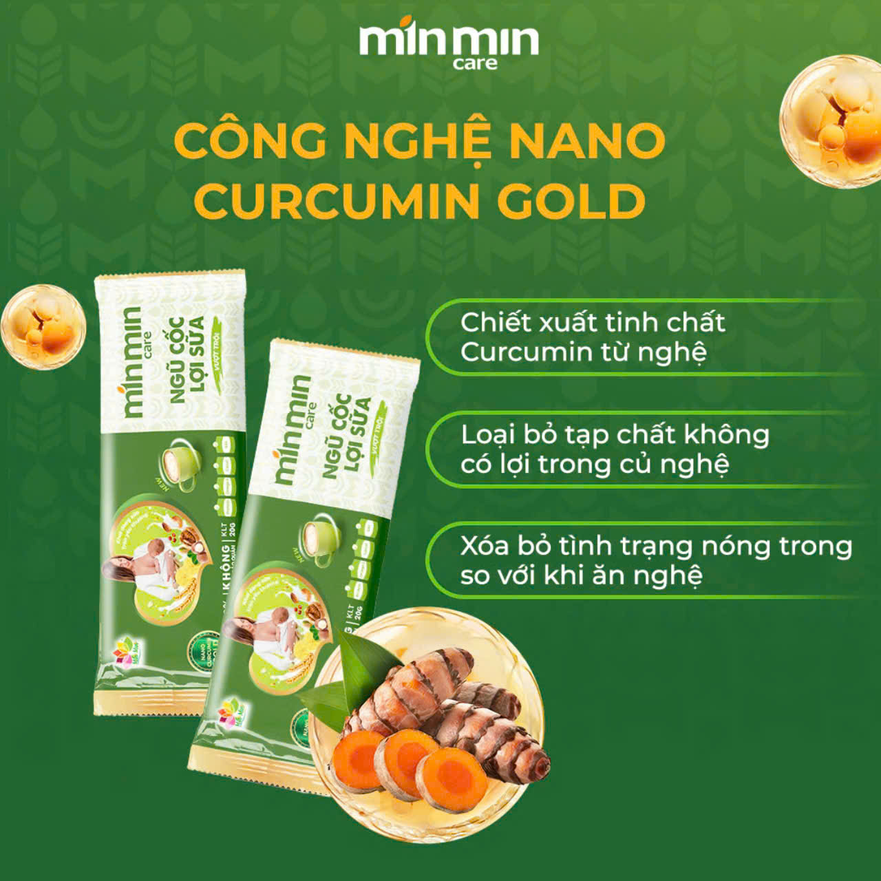 Ngũ cốc lợi sữa 38 loại hạt Min Min care