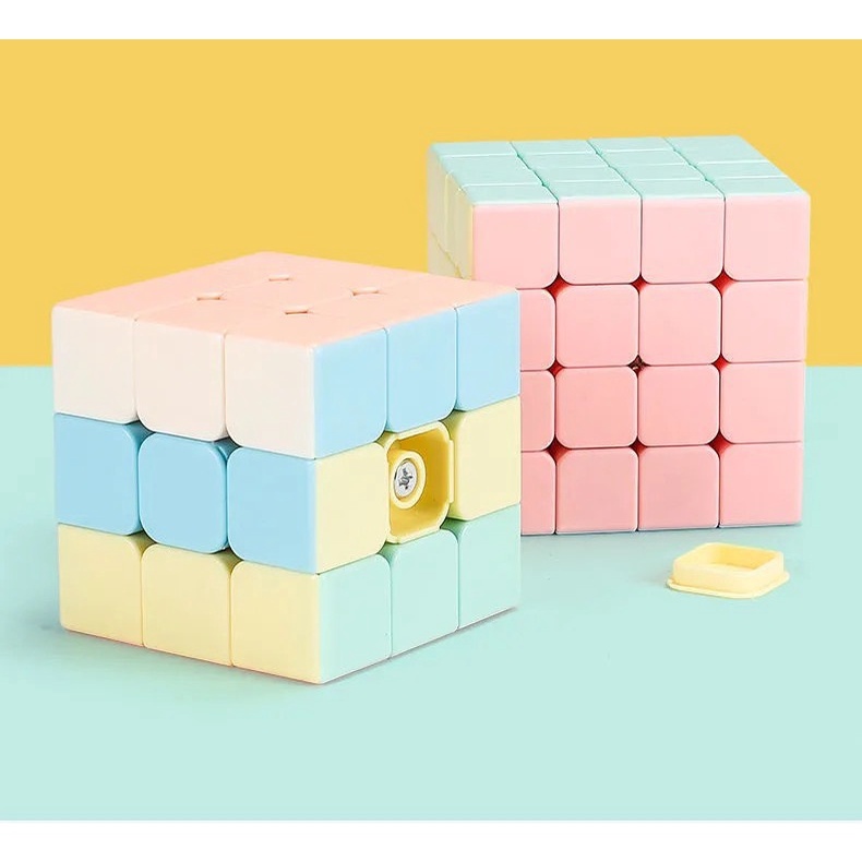 Rubik 3x3 Giá Rẻ Có 2x2 4x4 5x5 Macaron - Pyraminx